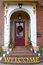 Front Door at 500 Block of West Main Street, Madison Historic District, Azalea Manor Bed and Breakfast at 510 West Main Street, Madison Indiana 47250, Call for a reservation now at (812) 274-4059
