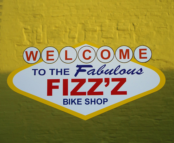 Fizz’s Bike Shop locol business, Indiana’s Madison Historic District, Ohio River Town, 311 West Street, Madison Indiana 47250