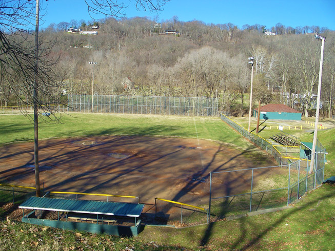 The<br>Flatland Baseball Field and Softball Diamond. During the Men’s Softball Association sessions, food and drink concessions and restrooms may be available. Baseball/softball teams having been playing on this field since 1908.
