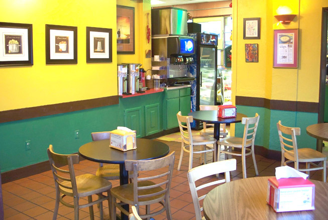 More private seating at the Red Pepper, Deli, Cafe, Catering and Pizza, 902 W. Main Street, Madison Indiana 47250, 812-265-3354.